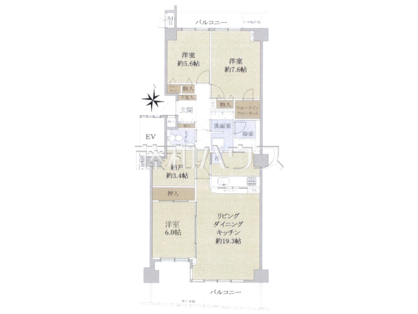 間取図 【アイムふじみ野西二番館】 間取図 【アイムふじみ野西二番館】