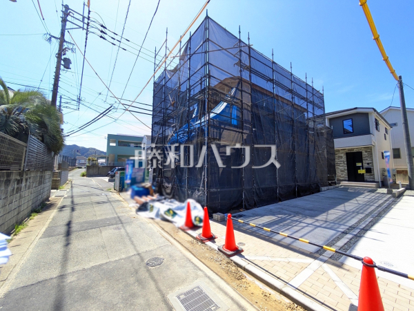 接道状況および現場風景 【福岡市早良区重留1丁目】 接道状況および現場風景 【福岡市早良区重留1丁目】