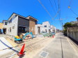 接道状況および現場風景 【福岡市早良区重留1丁目】 接道状況および現場風景 【福岡市早良区重留1丁目】