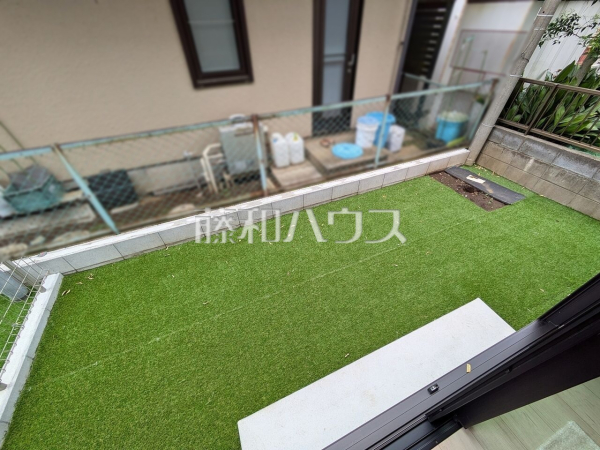 A号棟 庭 【所沢市中新井3丁目】 A号棟 庭 【所沢市中新井3丁目】