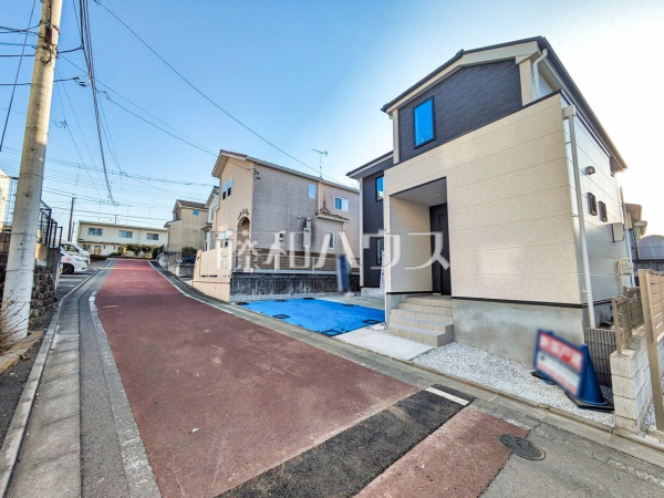 接道状況および現場風景 【八王子市長房町】 接道状況および現場風景 【八王子市長房町】