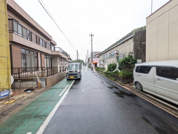 接道状況および現場風景 【名古屋市守山区鳥神町】 接道状況および現場風景 【名古屋市守山区鳥神町】
