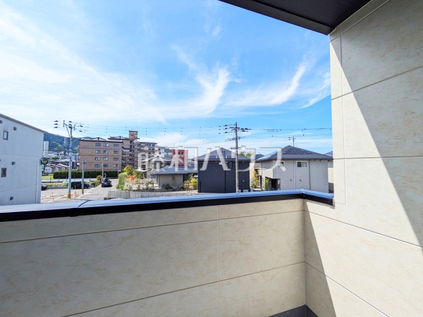 2号棟 バルコニー 【福岡市城南区東油山1丁目】 2号棟 バルコニー 【福岡市城南区東油山1丁目】