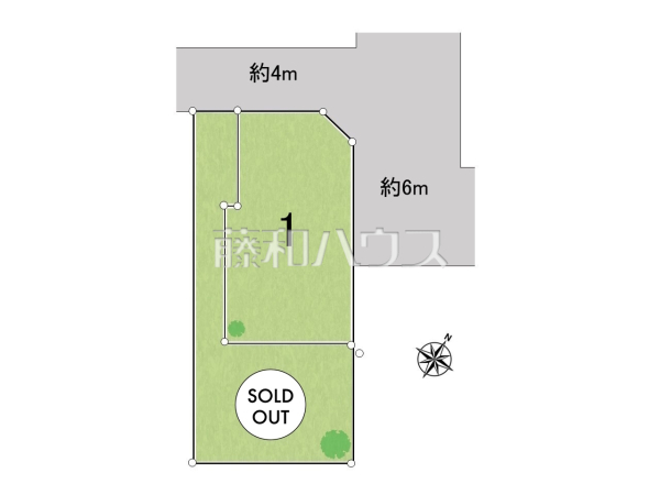 全体区画図 【国分寺市東戸倉1丁目】 全体区画図 【国分寺市東戸倉1丁目】
