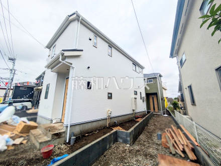 ≪現地外観(手前2号棟/奥1号棟)≫【府中市清水が丘3丁目】/撮影日2026/05/22
