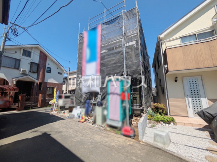 接道状況および現場風景 【調布市菊野台3丁目】/撮影日2026/04/03