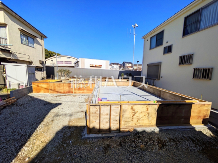 ≪外観≫ 建物のプレゼンをさせていただきますので、実際の完成イメージを思い描いていただくことができます。お気軽にお問合せ下さい。【調布市菊野台3丁目】/撮影日2026/01/17