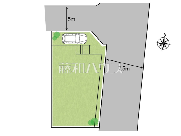 区画図 【多摩市和田】 区画図 【多摩市和田】