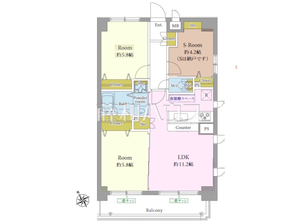 間取図 【サンステージ吉祥寺】 間取図 【サンステージ吉祥寺】
