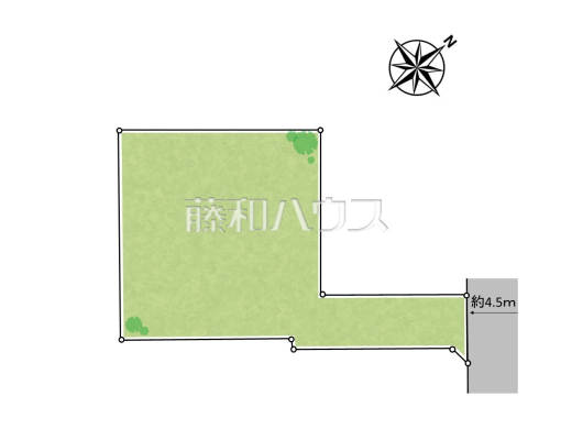 全体区画図 【日野市東豊田3丁目】