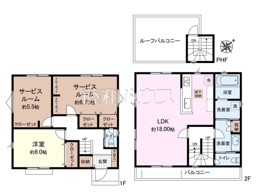 間取図 【日野市東豊田3丁目】