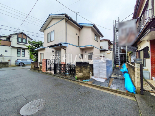 接道状況および現場風景 【日野市東豊田3丁目】