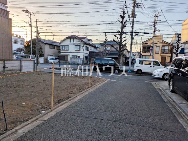 接道状況および現場風景 【府中市浅間町3丁目】 接道状況および現場風景 【府中市浅間町3丁目】