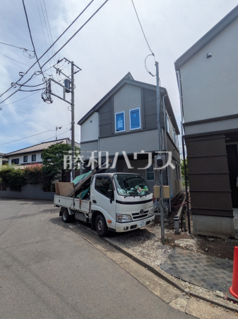 接道状況および現場風景 【練馬区石神井台3丁目】 接道状況および現場風景 【練馬区石神井台3丁目】