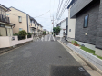 接道状況および現場風景 【練馬区石神井台3丁目】 接道状況および現場風景 【練馬区石神井台3丁目】