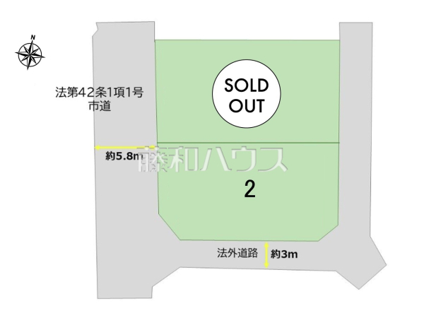 全体区画図 【福岡市早良区野芥7丁目】 全体区画図 【福岡市早良区野芥7丁目】