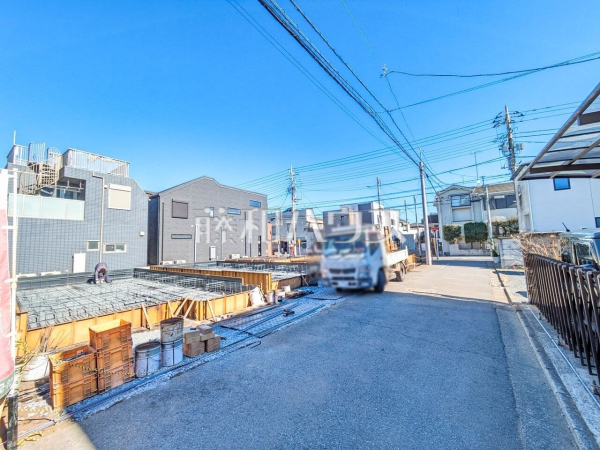 現場風景 【練馬区下石神井4丁目】 現場風景 【練馬区下石神井4丁目】