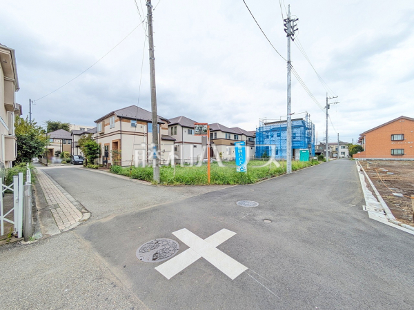 接道状況および現場風景 【小金井市貫井南町5丁目】 接道状況および現場風景 【小金井市貫井南町5丁目】