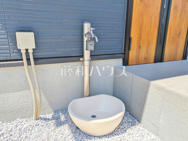 3号棟 外・水栓 【富士見市上沢2丁目】 3号棟 外・水栓 【富士見市上沢2丁目】