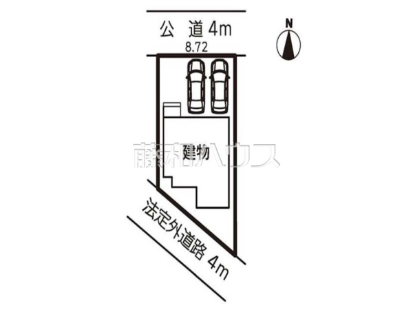全体区画図 【名古屋市北区西味鋺5丁目】 全体区画図 【名古屋市北区西味鋺5丁目】