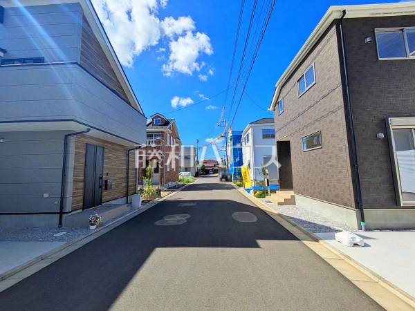 接道状況および現場風景 【国分寺市高木町1丁目】 接道状況および現場風景 【国分寺市高木町1丁目】