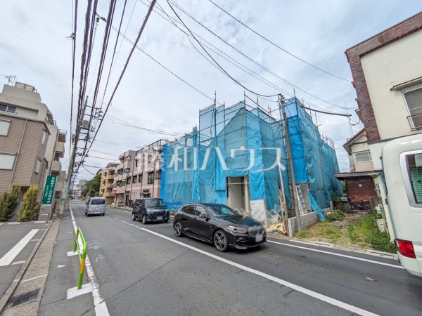 接道状況および現場風景 【練馬区石神井台3丁目】 接道状況および現場風景 【練馬区石神井台3丁目】