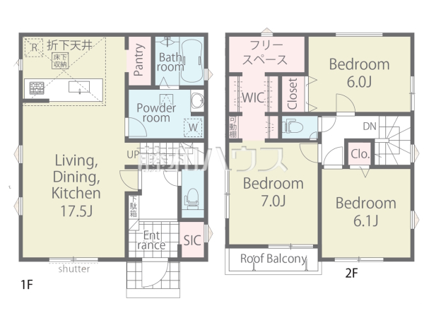間取図 【武蔵村山市伊奈平6丁目】 間取図 【武蔵村山市伊奈平6丁目】
