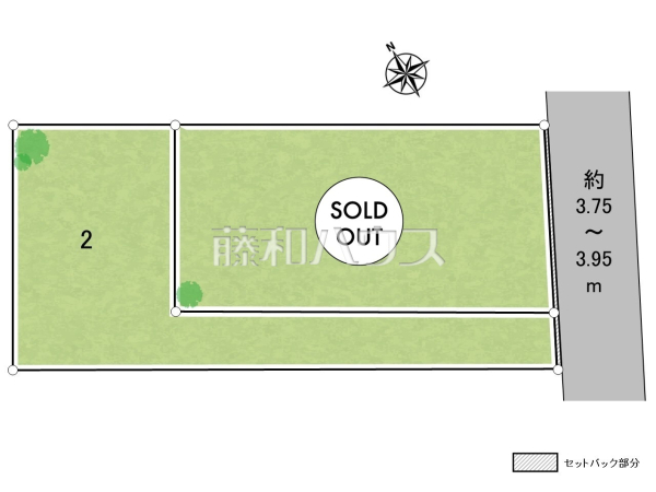 全体区画図 【武蔵村山市伊奈平6丁目】 全体区画図 【武蔵村山市伊奈平6丁目】
