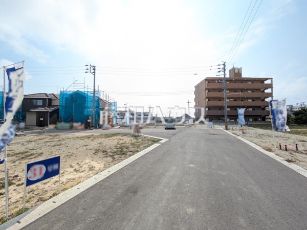 接道状況および現場風景 【豊見城市字渡橋名】 接道状況および現場風景 【豊見城市字渡橋名】