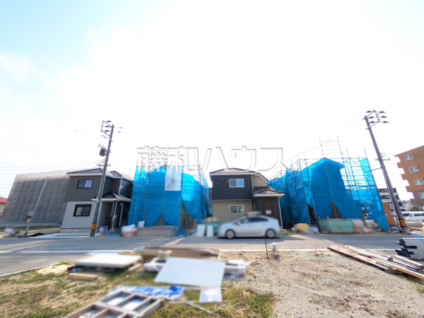 接道状況および現場風景 【豊見城市字渡橋名】 接道状況および現場風景 【豊見城市字渡橋名】