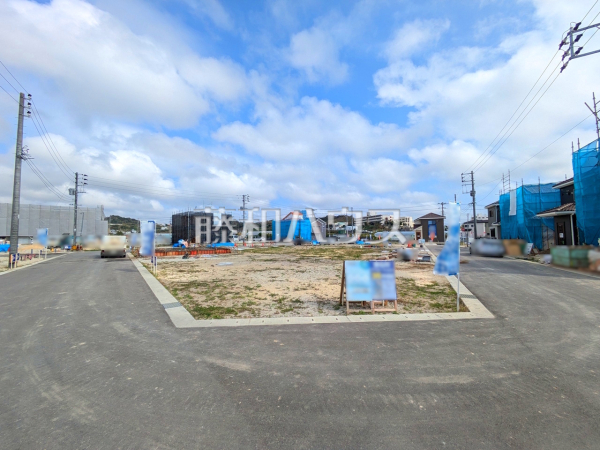 接道状況および現場風景 【豊見城市字渡橋名】 接道状況および現場風景 【豊見城市字渡橋名】