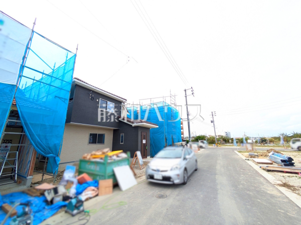 接道状況および現場風景 【豊見城市字渡橋名】 接道状況および現場風景 【豊見城市字渡橋名】