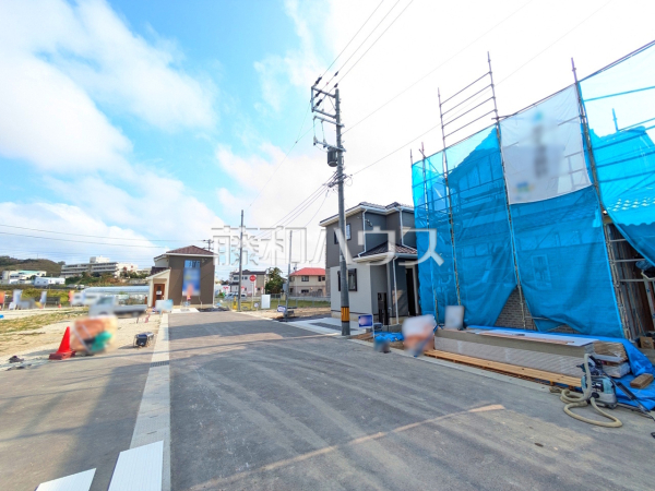 接道状況および現場風景 【豊見城市字渡橋名】 接道状況および現場風景 【豊見城市字渡橋名】