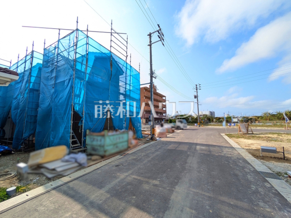 接道状況および現場風景 【豊見城市字渡橋名】 接道状況および現場風景 【豊見城市字渡橋名】