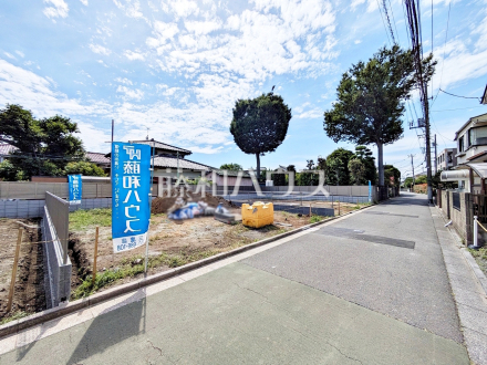 接道状況および現場風景 【三鷹市牟礼5丁目】/撮影日2026/05/31