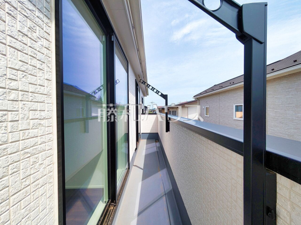 2号棟 バルコニー 【所沢市中新井4丁目】 2号棟 バルコニー 【所沢市中新井4丁目】