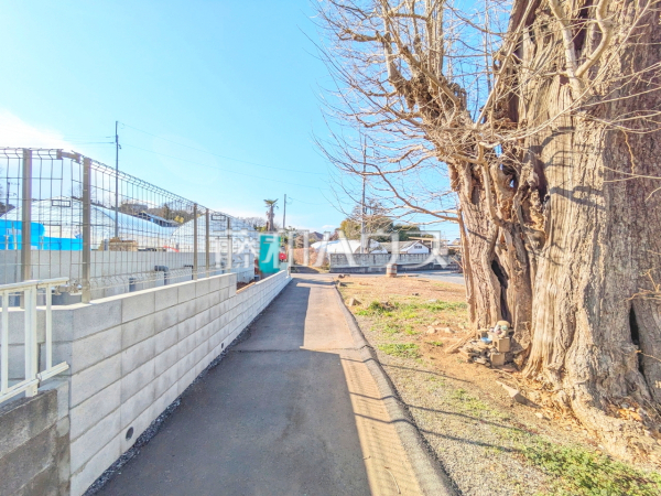 接道状況および現場風景 【八王子市平町】 接道状況および現場風景 【八王子市平町】