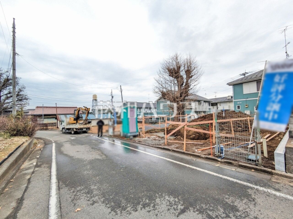 接道状況および現場風景 【八王子市平町】 接道状況および現場風景 【八王子市平町】