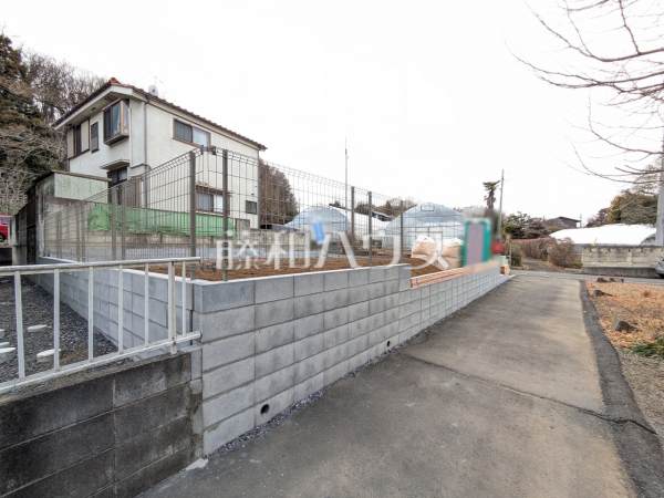接道状況および現場風景 【八王子市平町】 接道状況および現場風景 【八王子市平町】