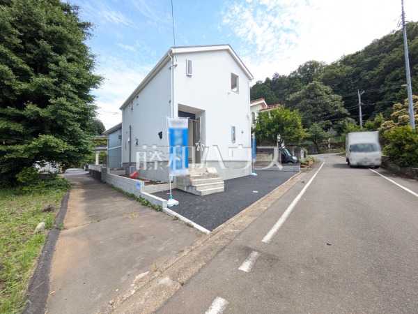接道状況および現場風景 【八王子市平町】 接道状況および現場風景 【八王子市平町】
