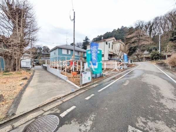 接道状況および現場風景 【八王子市平町】 接道状況および現場風景 【八王子市平町】