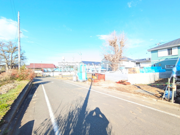 接道状況および現場風景 【八王子市平町】 接道状況および現場風景 【八王子市平町】