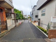 接道状況および現場風景 【杉並区下井草5丁目】 接道状況および現場風景 【杉並区下井草5丁目】