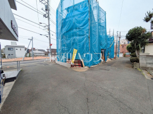 接道状況および現場風景