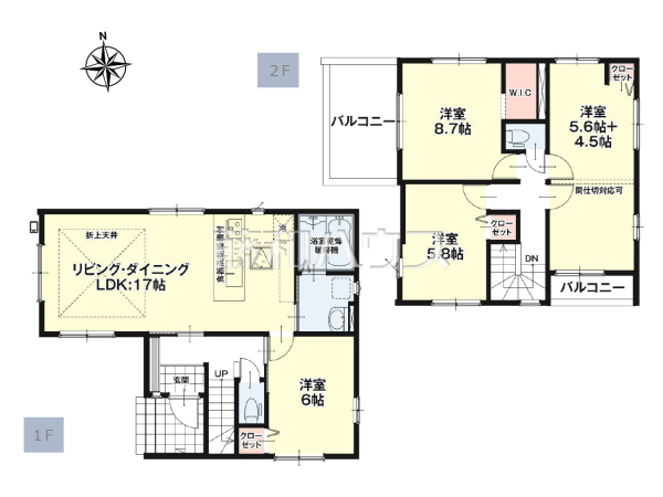 間取図 【八王子市椚田町】 間取図 【八王子市椚田町】