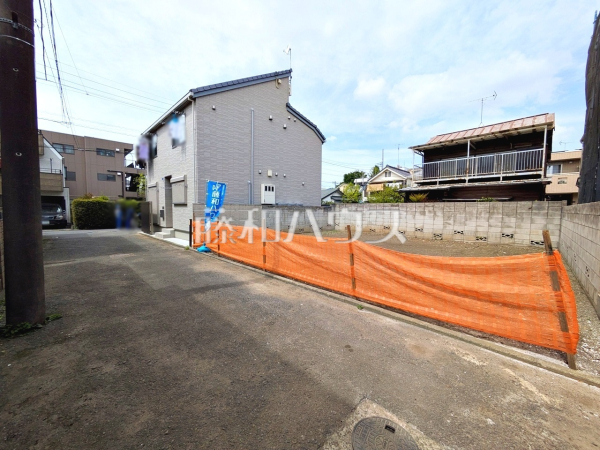 接道状況および現場風景 【武蔵野市西久保3丁目】 接道状況および現場風景 【武蔵野市西久保3丁目】