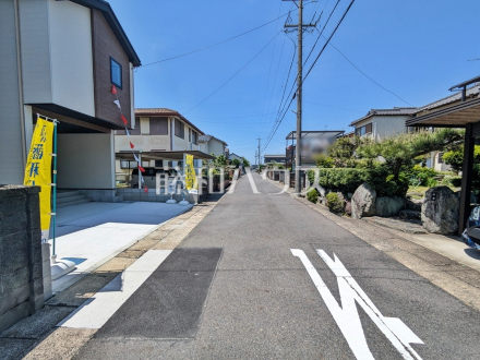 接道状況および現場風景 【春日井市東野町西2丁目】/撮影日2026/05/02