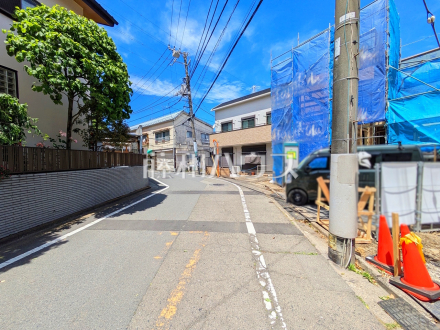 接道状況および現場風景 【三鷹市井の頭1丁目】/撮影日2026/05/09