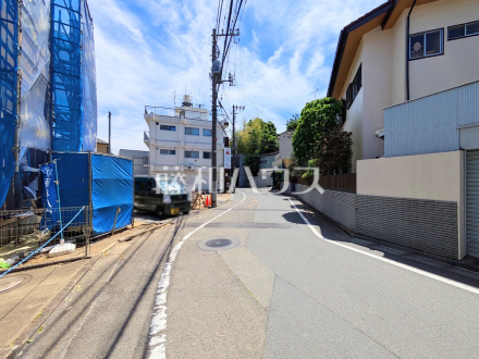 接道状況および現場風景 【三鷹市井の頭1丁目】/撮影日2026/05/09