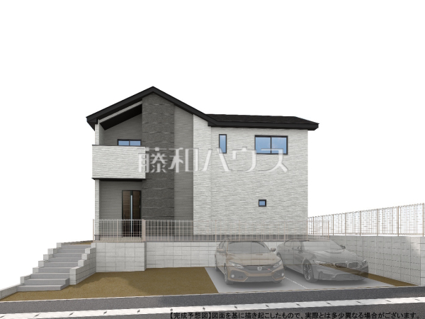 完成予想図(外観) 【八王子市北野台2丁目】 見学はしたいけど、なかなか時間が取れない・・・そんな方に出勤前や仕事終わりにマイホームを見学できるサポートをいたします。 完成予想図(外観) 【八王子市北野台2丁目】 見学はしたいけど、なかなか時間が取れない・・・そんな方に出勤前や仕事終わりにマイホームを見学できるサポートをいたします。